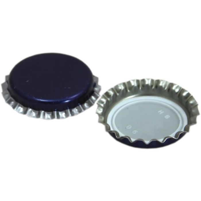 Youngs Crown Caps in blue, pack of 1000