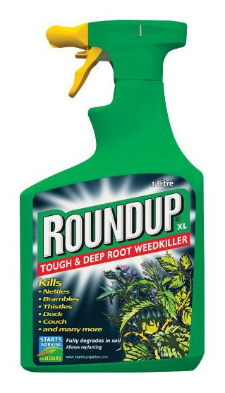 Roundup XL Tough and Deep Root Weedkiller 1 Litre