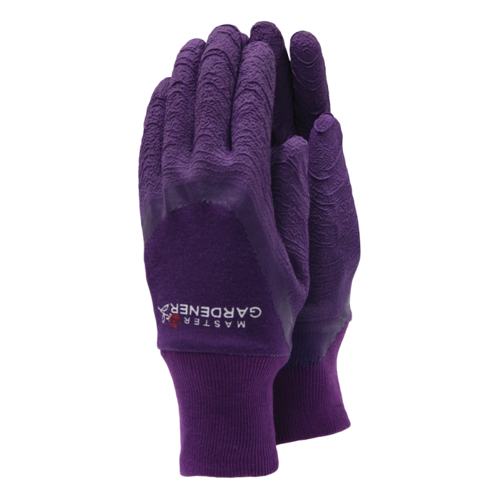 Town & Country Master Gardener Gloves in aubergine, size small