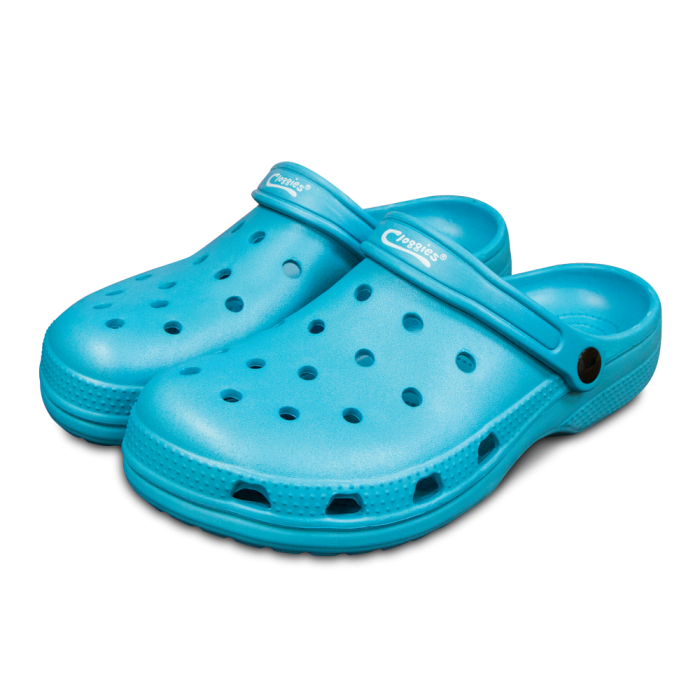 Town & Country Casual Cloggies - Teal - Size 6 slip-on shoes