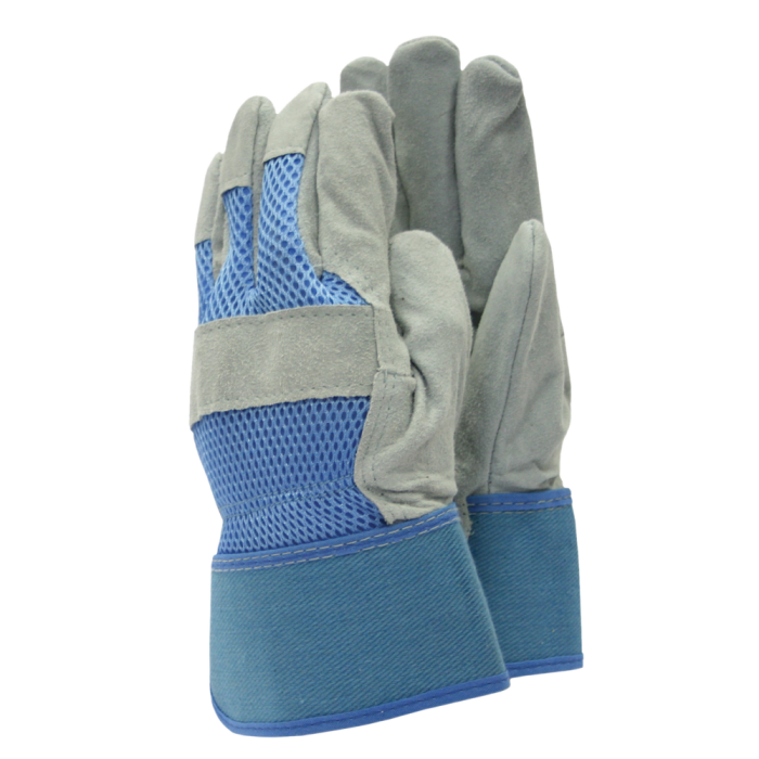 Town & Country All Round Rigger Gloves, Medium in Blue or Pink