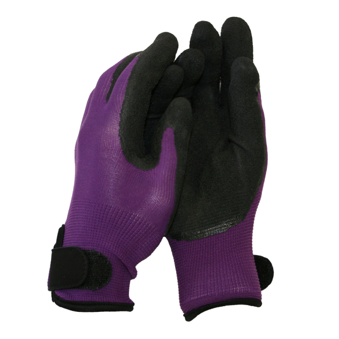 Town & Country Weedmaster Plus Gloves in purple, medium size