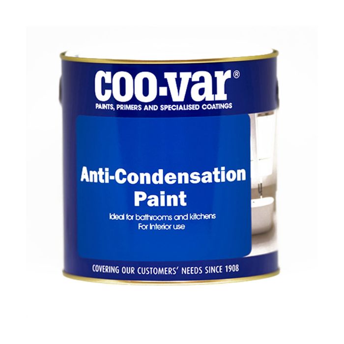 Coo-Var Anti-condensation Paint 1L matt white specialist interior coating