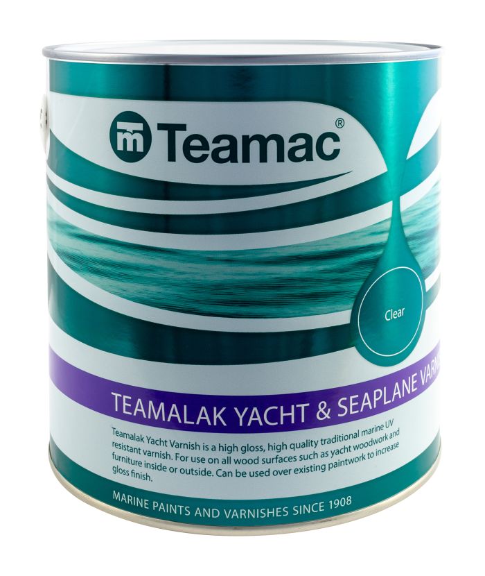 Teamac Teamalak Yacht & Seaplane Varnish - Gloss - 2.5L