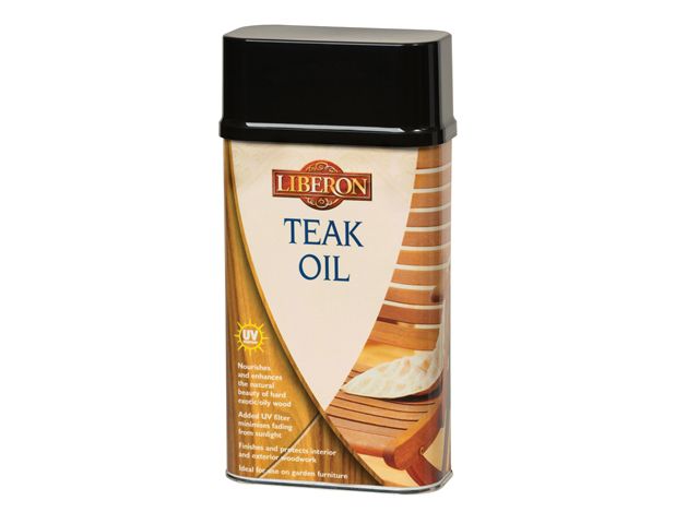 Liberon Teak Oil 500ml wood care satin finish