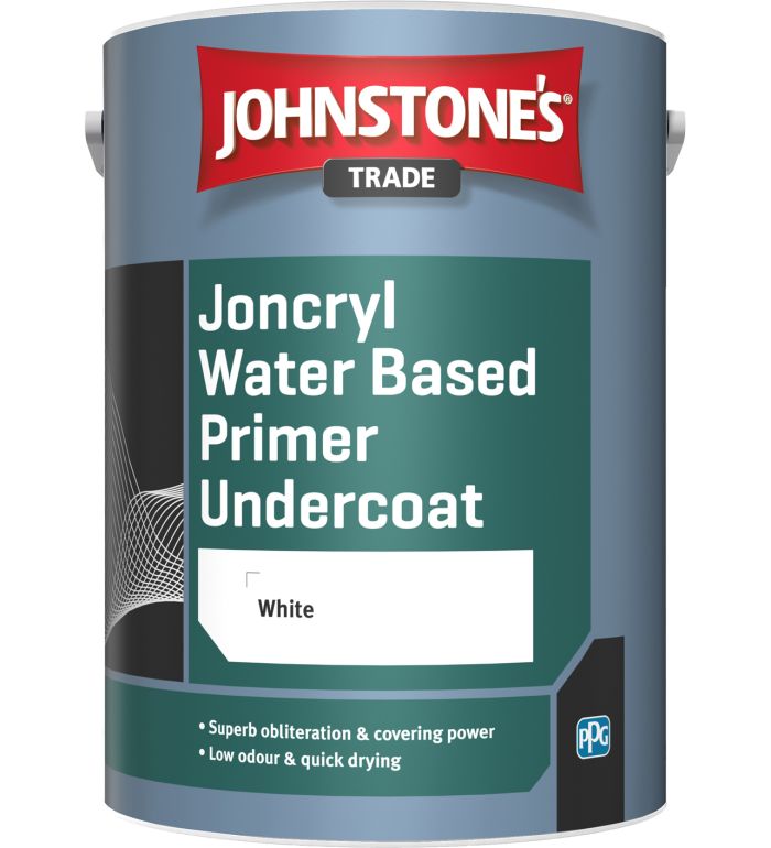 Johnstone's Joncryl Water Based Primer Undercoat White 2.5L