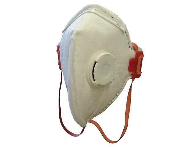 Scan FFP3 fold flat valved disposable mask pack of 3