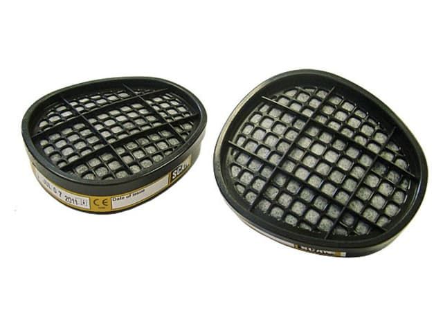 Scan Twin Filter Replacement Cartridge A1 Pack of 2 for half mask respirators