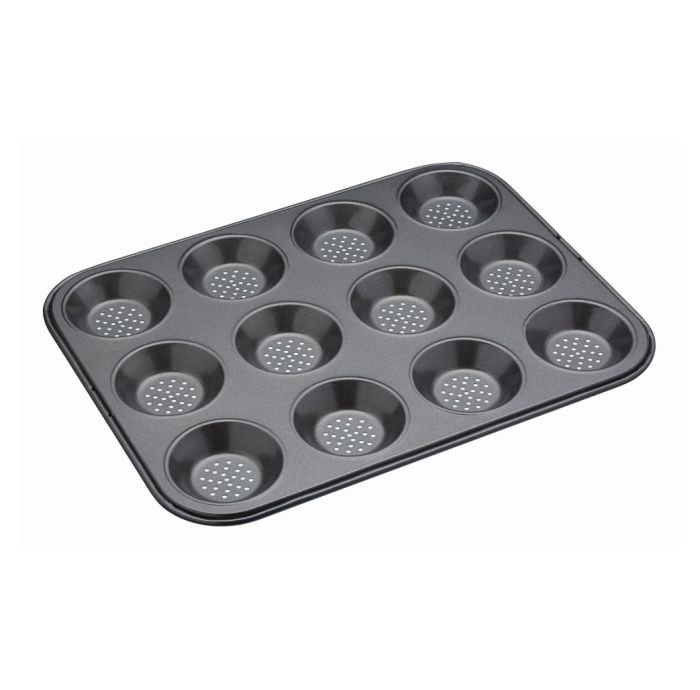 Kitchencraft MasterClass Crusty Bake 12 Hole Pan - 32x24cm