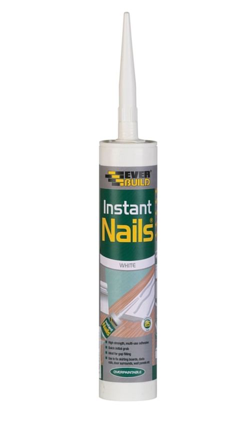 Everbuild Instant Nails adhesive C3 - White - 290ml