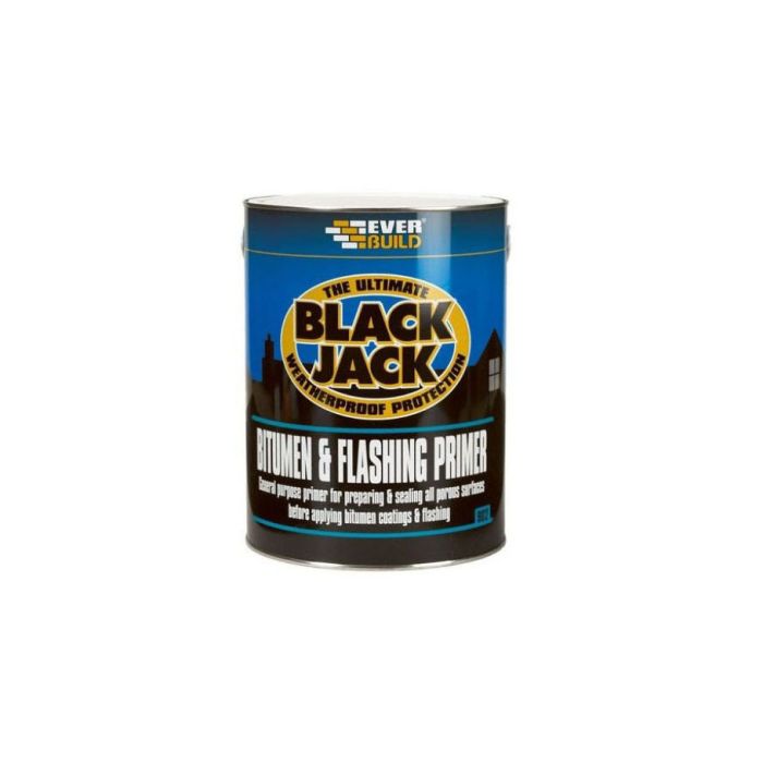Everbuild 902 Black Jack Bitumen and Flashing Primer 1L black