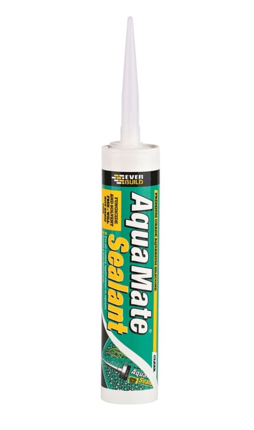 Everbuild Aqua Mate Sealant, transparent, 295ml