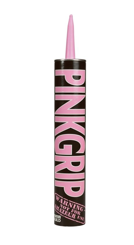 Everbuild Pinkgrip Adhesive 350ml in pink