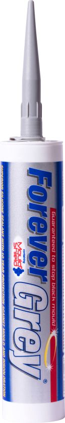 Everbuild Forever Grey Sealant 295ml grey silicone cartridge