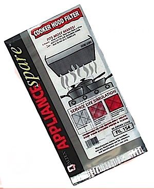 Qualtex Cooker Hood Fil154 Grease Filters Red Line Pk2 47cm x 57cm