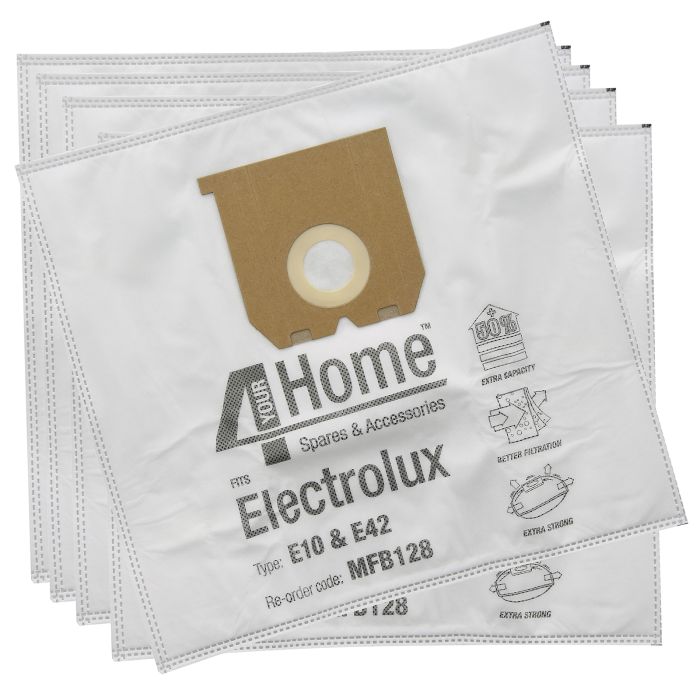 Qualtex QTX BAG Vac ELTROLX MFB128 microfibre vacuum bags multipack