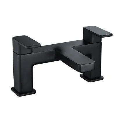 Niagara Hadley 9137BL bath filler tap in matt black