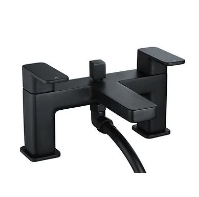 Niagara Hadley 9138BL bath shower mixer tap in matt black