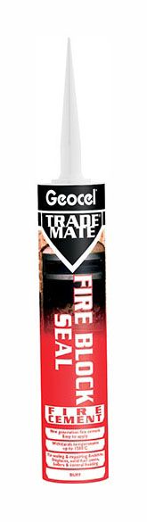 Geocel Trade Mate Fire Block Seal 310ml buff fire cement