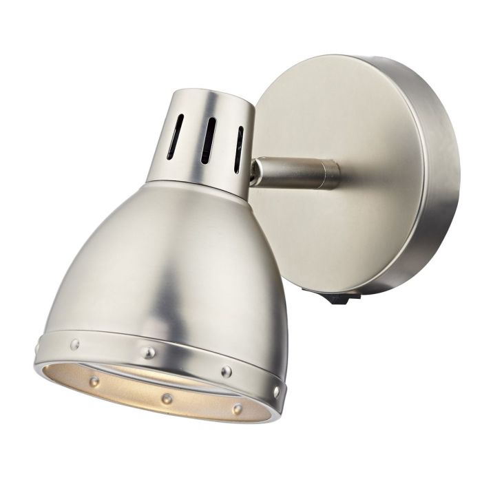 DAR OSA0761 Osaka Single Wall Light in antique chrome
