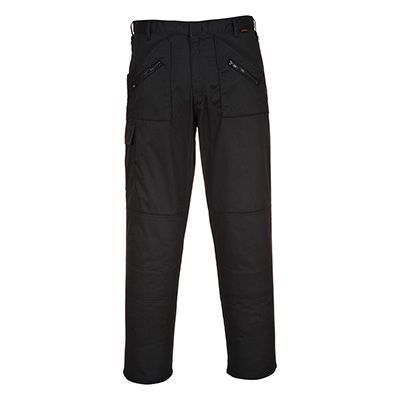 Portwest S887 Action Trousers in black size 32R