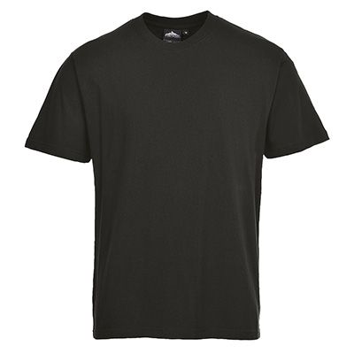 Portwest B195 Turin Premium T-Shirt in black XXL