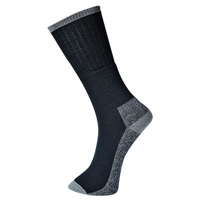 Portwest SK33 Work Sock 3 Pairs in Black size 44-48