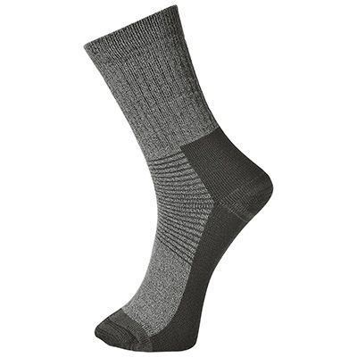 Portwest SK11 Thermal Sock in Grey, size 39-43
