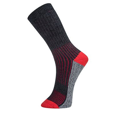 Portwest SK12 Hiker Sock in black, size 44-48