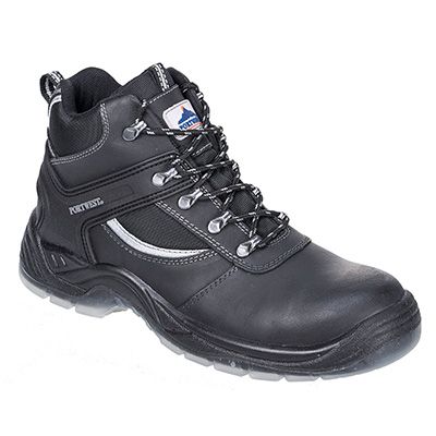 Portwest FW69 Steelite Mustang Boot S3 Size 8 safety boot in black