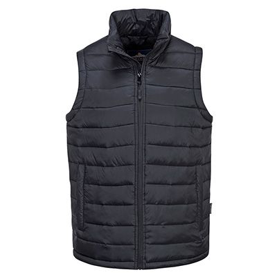 Portwest S544 Aspen Baffle Gilet - Black - L