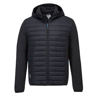 Portwest T832 KX3 Baffle Jacket in Grey Marl, Size L