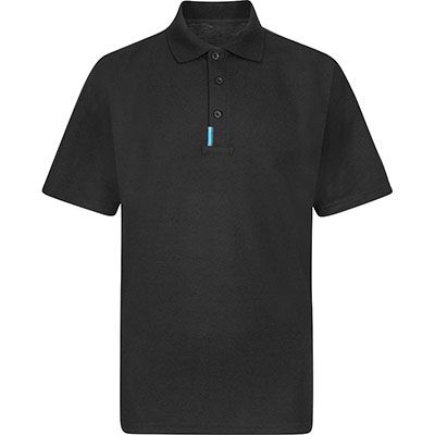 Portwest T720 WX3 Polo Shirt - Black - XL
