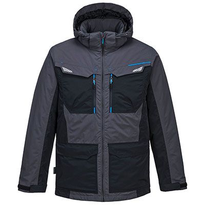 Portwest T740 WX3 Winter Jacket in Metal Grey XXL