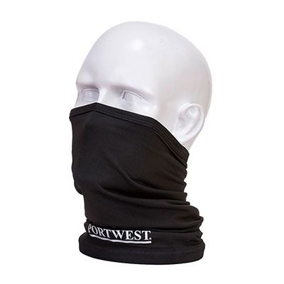 Portwest CS25 Anti-Microbial Multiway Scarf in Black