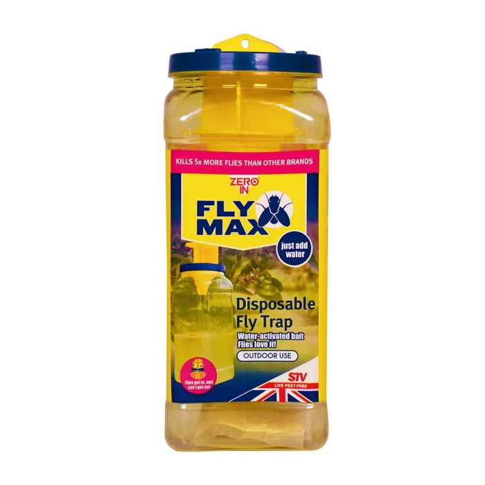 Zero In Fly Max Ready-Baited Disposable Fly Trap for outdoor use