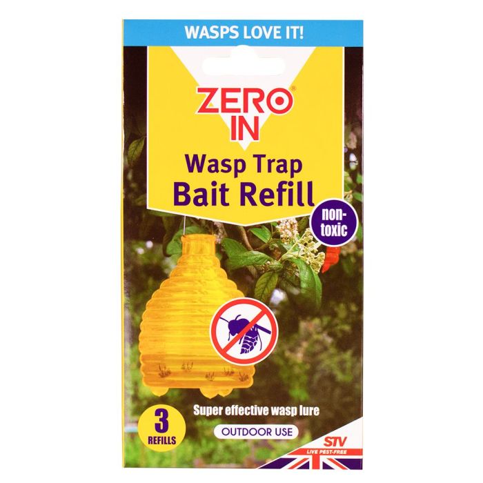 Zero In Honeypot Wasp Trap Bait Refill 3 Pack insect pest control