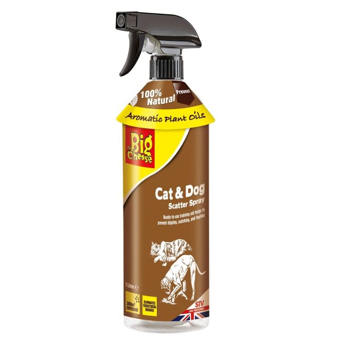 The Big Cheese Cat & Dog Scatter Spray 1L