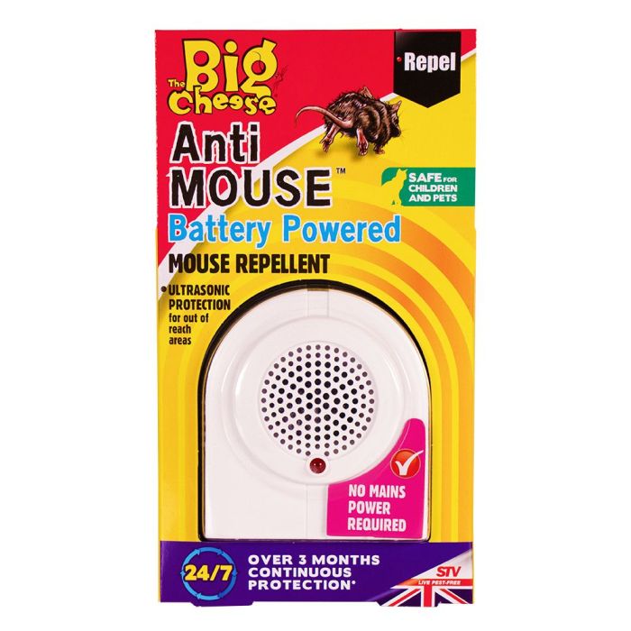 The Big Cheese battery-powered anti-mouse repellent unit