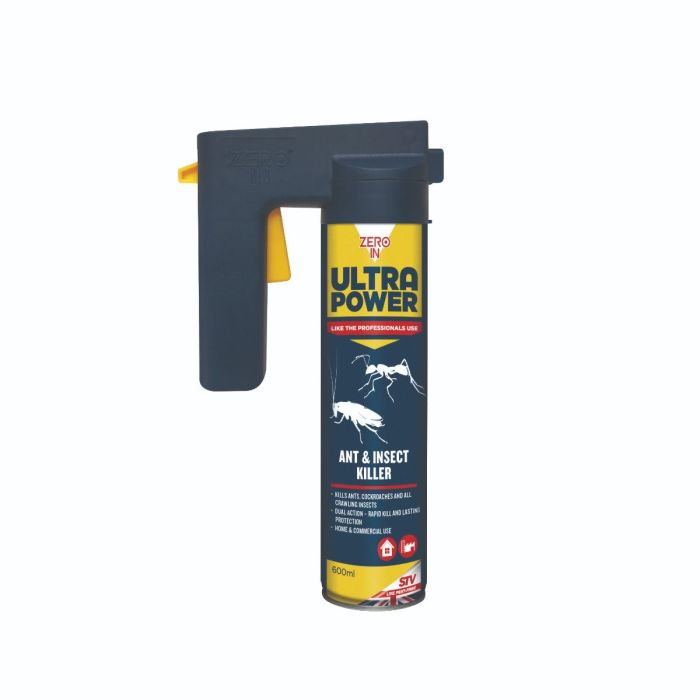 Zero In Ultra Power Ant & Insect Killer Trigger Aerosol - 600ml