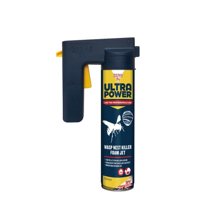 Zero In Ultra Power Wasp Nest Killer Foam Jet Aerosol - 600ml