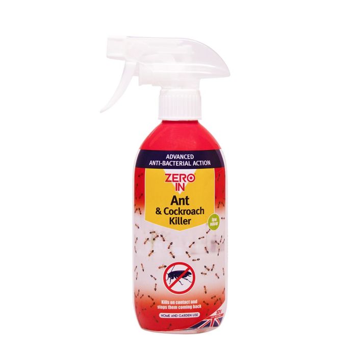 Zero In Anti Bacterial Ant and Cockroach Killer 500ml