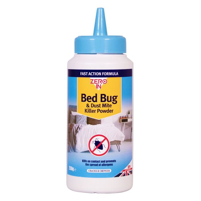 Zero In Bed Bug and Dust Mite Killer Powder 250g