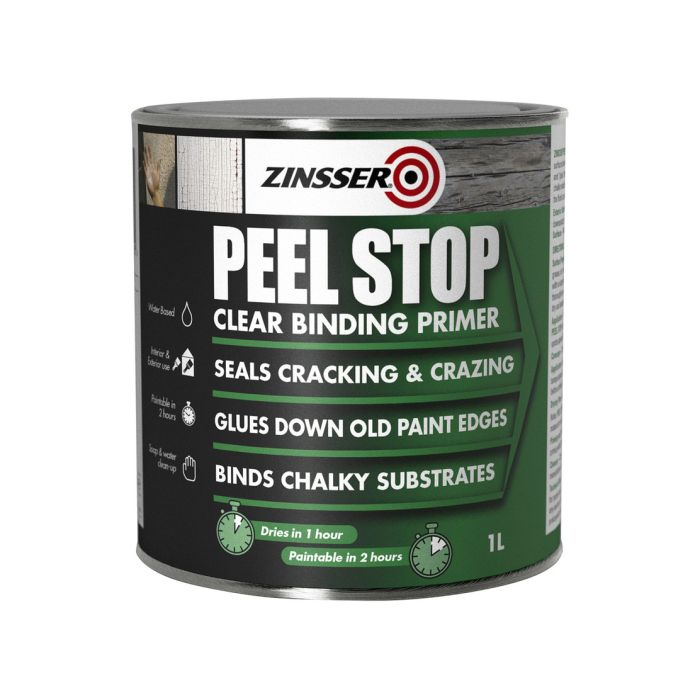 Zinsser Peel Stop 1L clear flexible bridging sealer