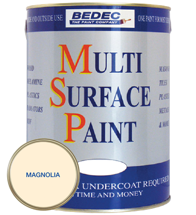 Bedec MSP Multi Surface Paint Soft Gloss Magnolia 250ml