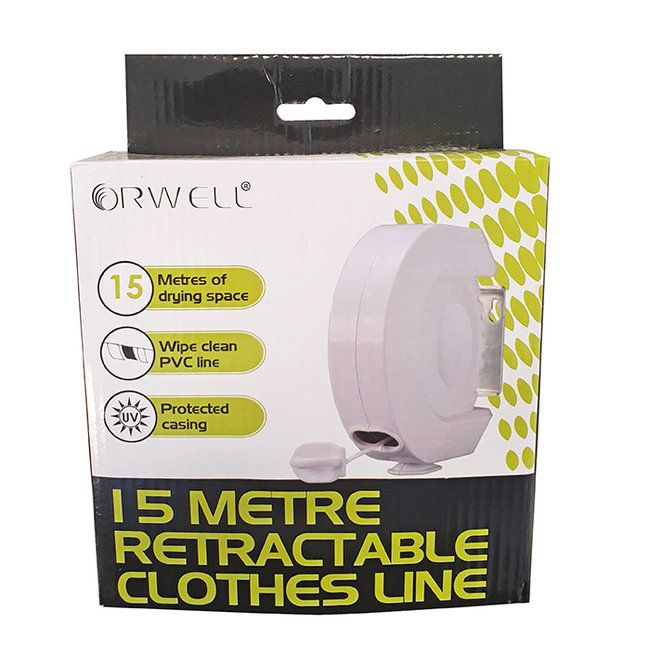 Orwell 6345 15M Single Line Retractable Clothes Line