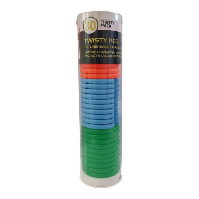 Orwell 6308 Twisty Pegs 30 Pack
