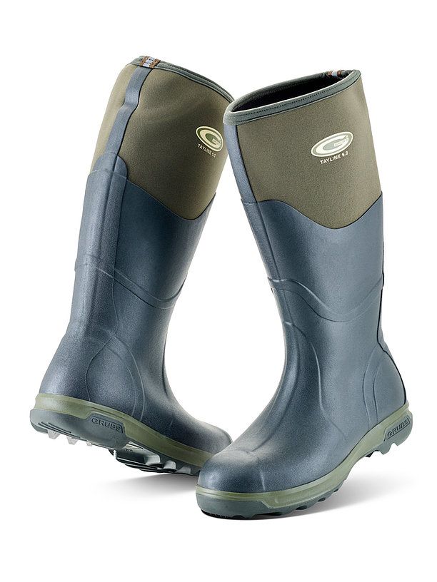 Grubs Tayline 5.0 Wellington Boots in Green, Size 11