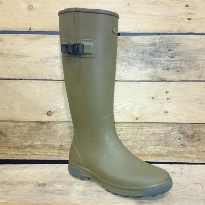 Grubs Highline Wellington Boots in Sage Green Size 9