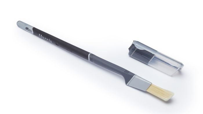 Harris Ultimate 15mm Woodwork Stain and Varnish Triangular Brush with storage case